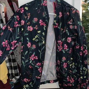 floral print bomber jacket